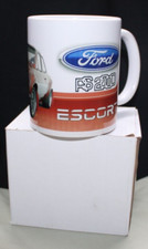 FORD ESCORT MK1 RED RS2000 11oz PRINTED MUG, Unique, Collectable,