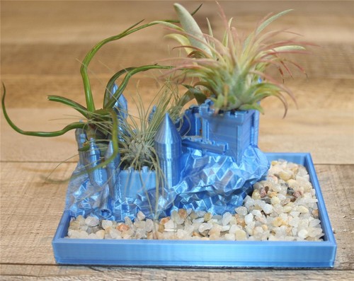 Tiny cliffside castle - tiny,