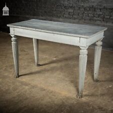 Table 18th C Grey Painted