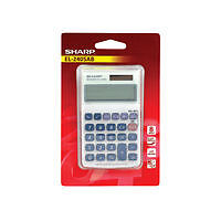 Sharp silver digit hand held - silver, 8-digit
