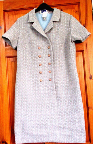 Vintage mod 60s crimplene - /,