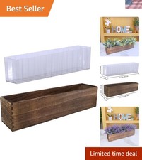 Charming Rectangular Wooden