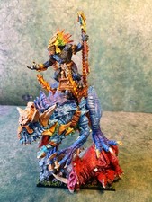 Saurus Lord on Carnosaur, Warhammer Lizardmen Army, Seraphon, Saurian Ancients