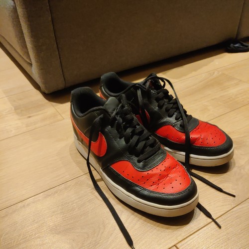 Mens red and black nike - and,