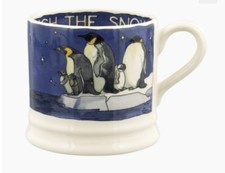 Emma Bridgewater New WINTER PENGUINS 1/4 pt Mug 1st Quality