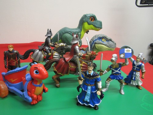 Elc knights horses - horses, &