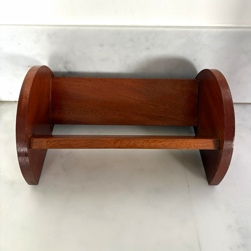 Vintage wooden tabletop book - tabletop,