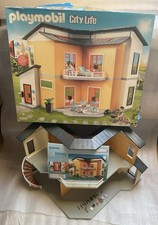 Playmobil 9266 City Life Modern House & Working Doorbell & Sound Boxed Complete