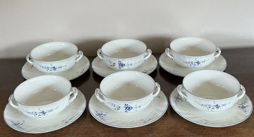Superb set soup bowls - 6, &