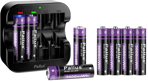 Pack aa rechargeable - 1.5v,