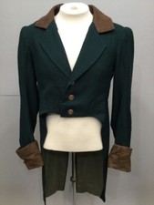 New Men Dark Green Style Wool