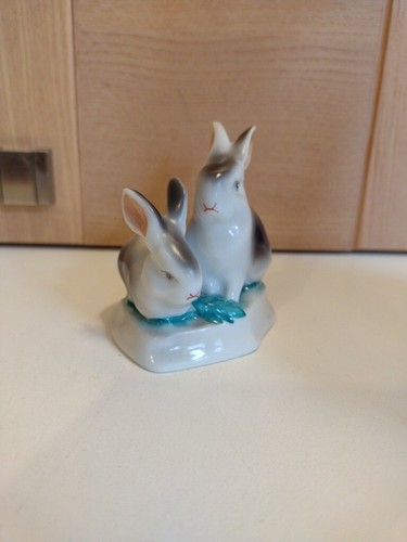 Vintage hollohaza bunny rabbit - vintage,