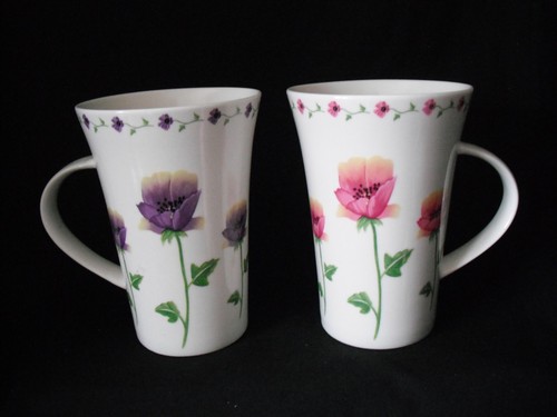 Pair fine bone china - of,