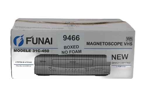 Funai 31c 450 vhs video - funai, 31c-450