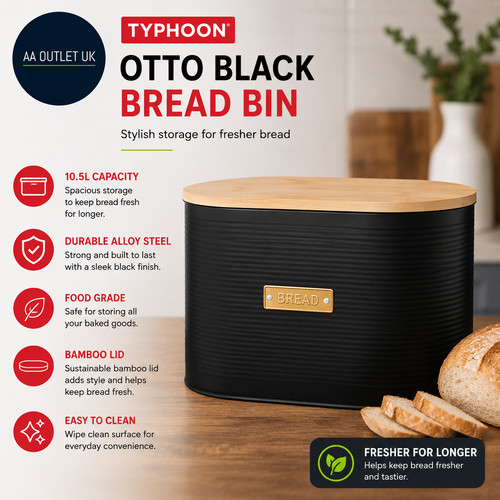 Typhoon otto black - typhoon, bread