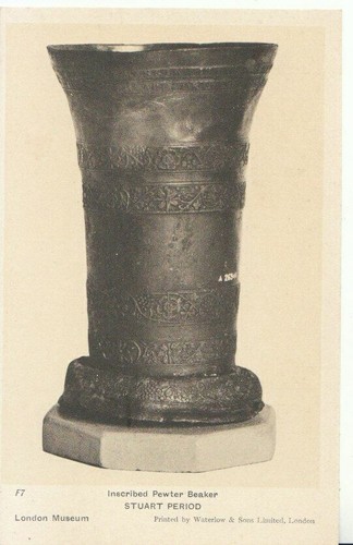 Museum postcard inscribed - postcard,