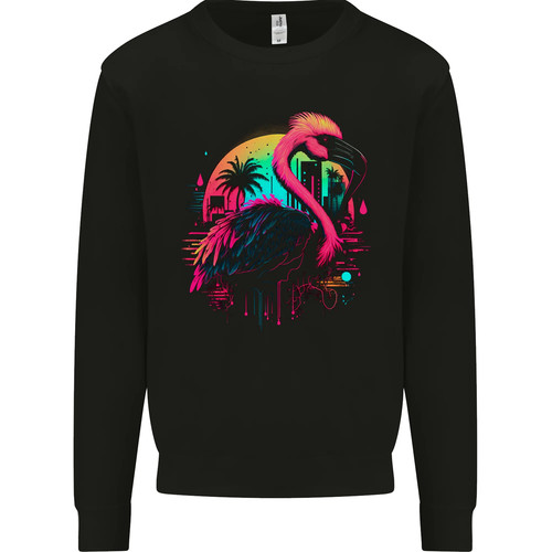Retro flamingo mens - retro,