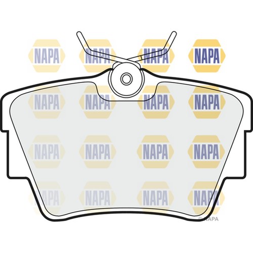 Brake pads set for renault - brake,