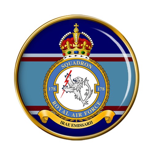 178 squadron raf pin badge - squadron,,