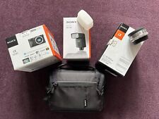 Sony A6000 24.3MP Mirrorless Camera Bundle ( SEL 18200 / SEL16F28 / HVL-F32M)