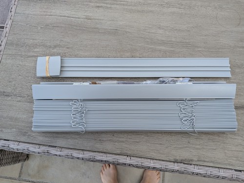 56x100cm 50mm grey fauxwood - ,