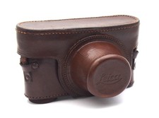 Leica IIIc IIIf  Brown Leather Camera Case - UK Dealer