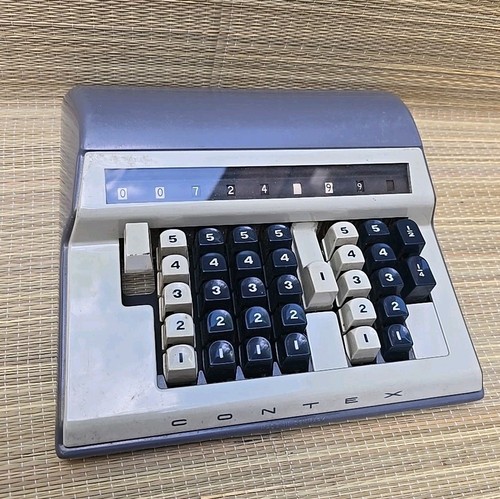 Contex adding machine - contex,