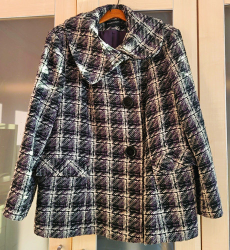 Womens check tweed jacket - womens,