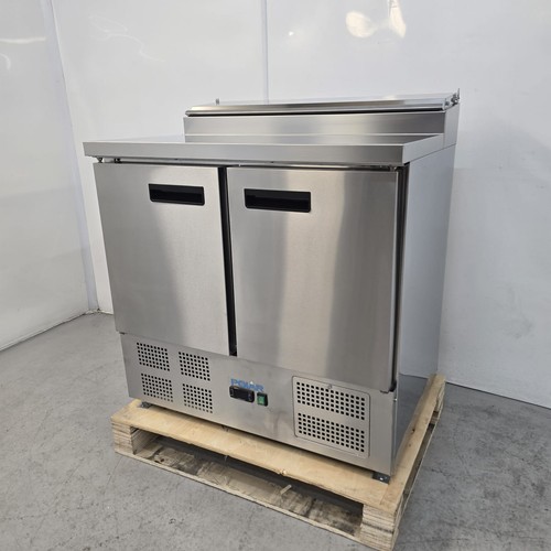 Counter fridge pizza prep 254l - fridge,