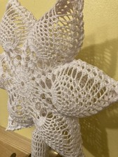 Handmade Crochet Christmas Tree Star toper