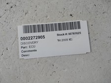 AH22-18D493-AC ECU DISCOVERY