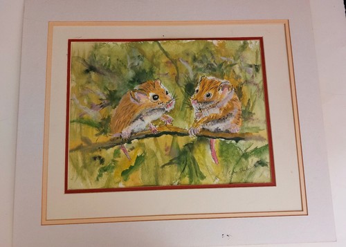 Original wildlife painting - , "a