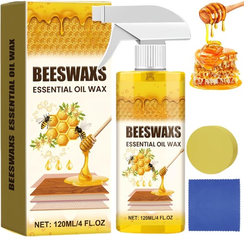 Beeswax spray polish - beeswax, wood