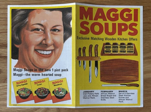Vintage 1960 maggi soups - vintage,