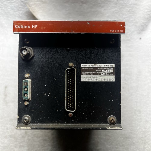Collins power amplifier - hf,