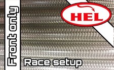 Clear GSXR1000 K3-K4 2003-2004 RACE SETUP HEL BRAIDED BRAKE LINES