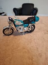 Vintage 1981 Harley Davidson Blue Helmet Pull String Motorcycle Kidco Matchbox