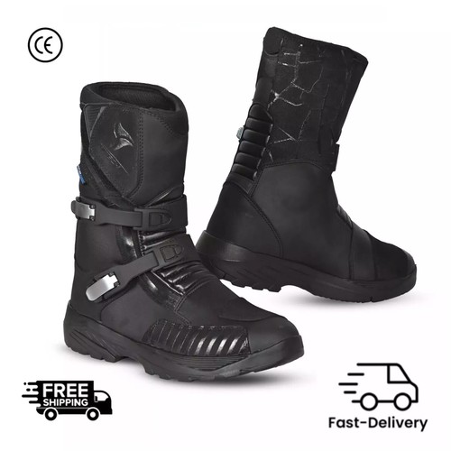 Tech motorbike touring boots - r,