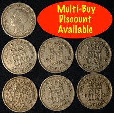 Sixpence 1937 1946 - sixpence,