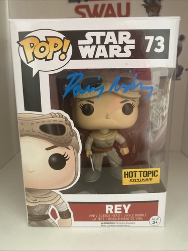 Daisy ridley signed rey funko - daisy,