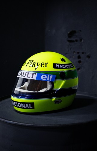 Helmet ayrton senna - ayrton, 1985