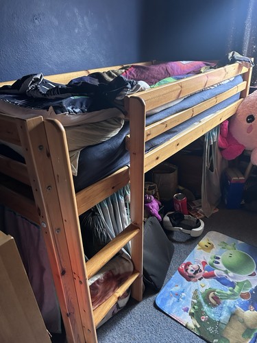 Mid sleeper pine - sleeper, bed