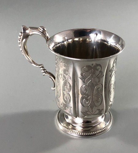 Victorian silver christening - silver,