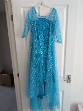 Disney Frozen Elsa Dress Costume Blue