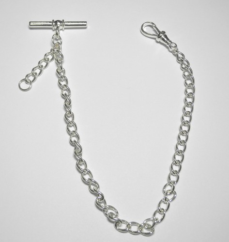 Solid sterling silver albert - solid,