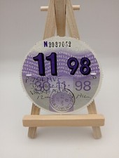 Vintage DISABLED VAUXHALL PLG