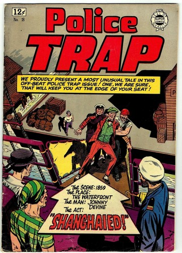 Police trap super - super, comics