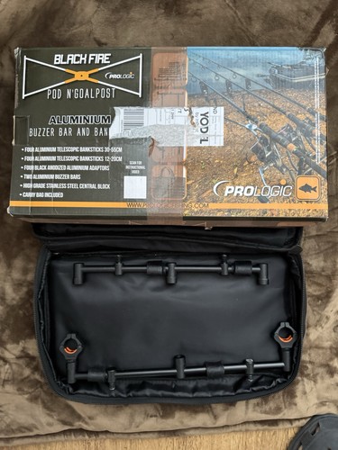 Prologic black fire rod pod - black,