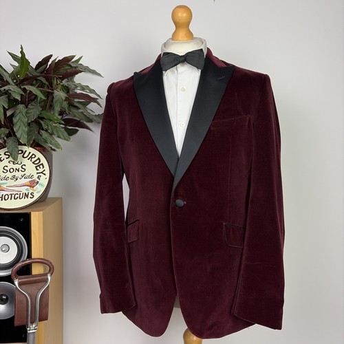 Reiss mens slim fit burgundy - mens,