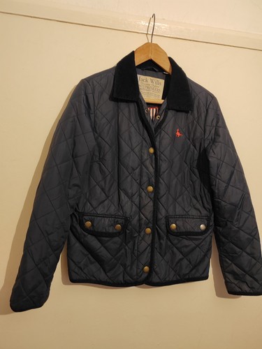 Jack wills blue padded quilted - blue,
